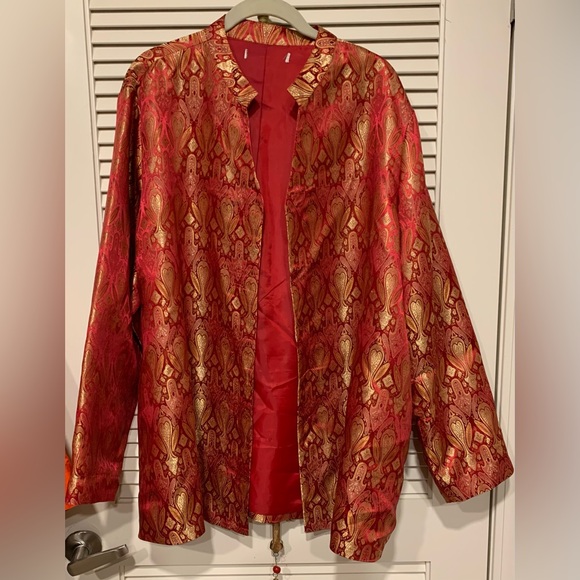 Brocade Dinner Jacket - Picture 1 of 3